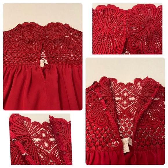 BOSTON PROPER Flowy Long Sleeve, Embroidered Blouse/Preowned - Picture 13 of 17